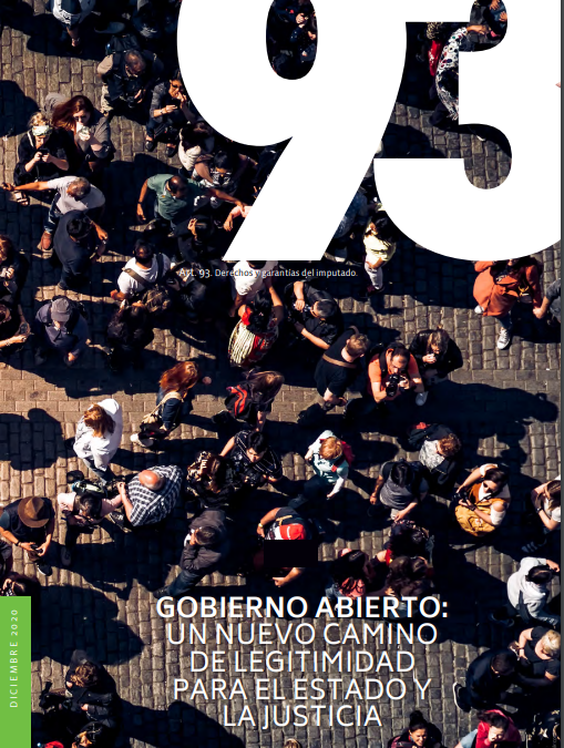 Gobierno Abierto: Un nuevo camino de legitimidad. Revista 93. N°23