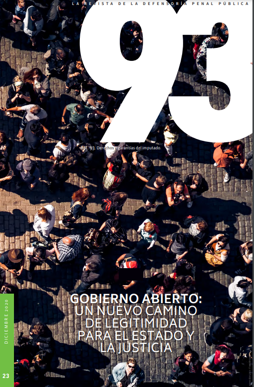 Gobierno Abierto: Un nuevo camino de legitimidad. Revista 93. N°23