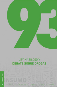 Ley N°20.000 y Debate sobre drogas. Revista 93. N°10